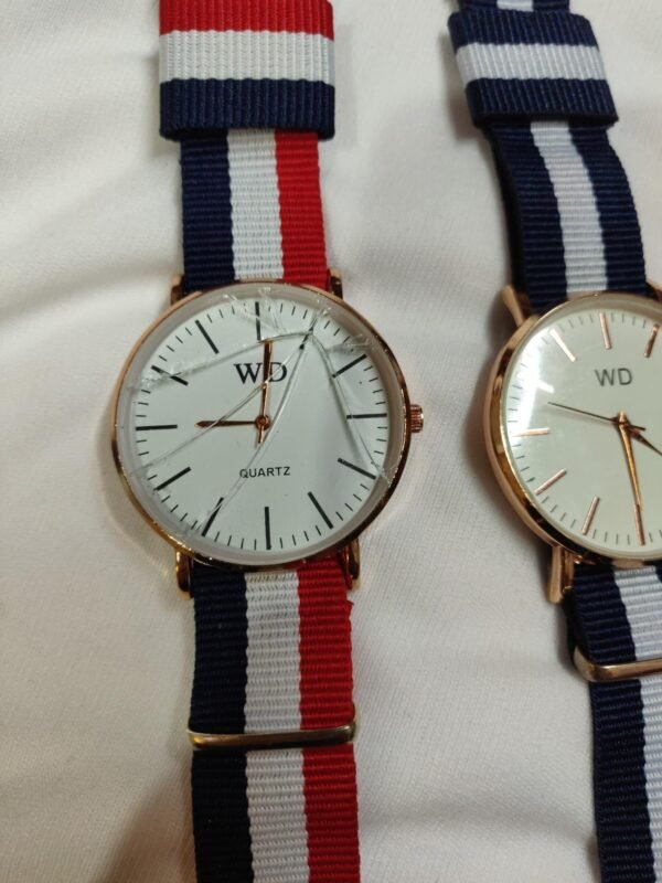 The Shopoholic Resin Analogue White Dial Combo Watch For Men And Women-(Rasin) - Image 3