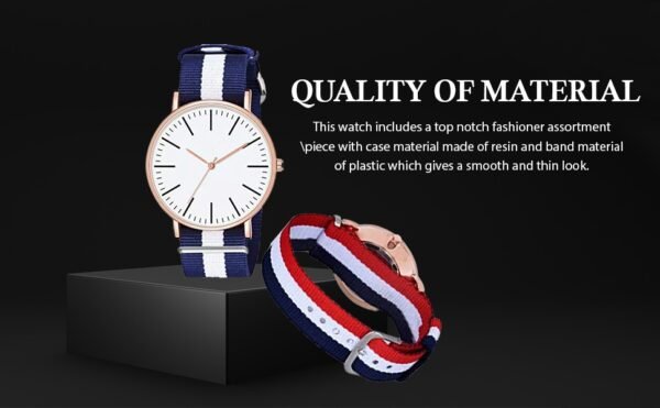 The Shopoholic Resin Analogue White Dial Combo Watch For Men And Women-(Rasin) - Image 6